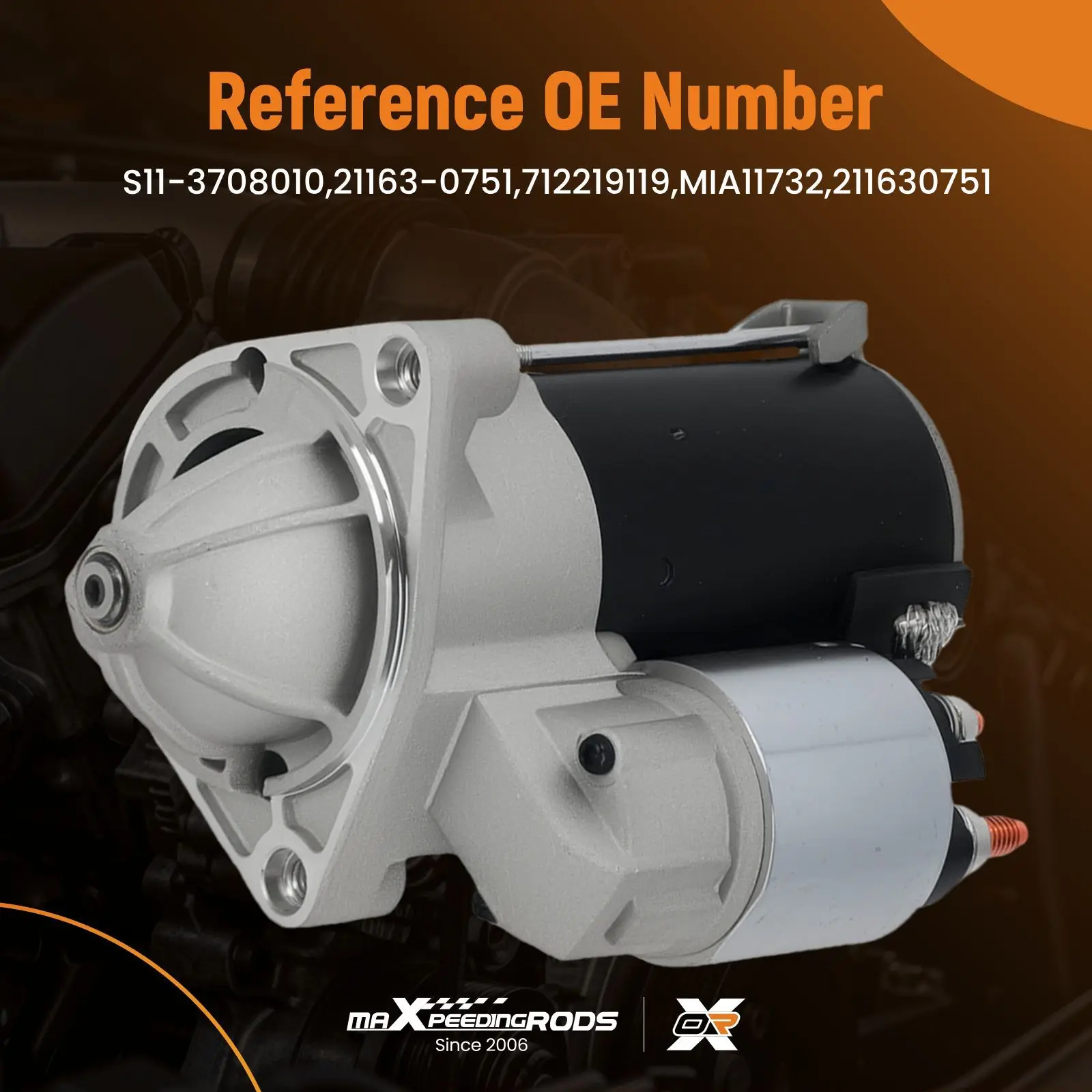 

Starter Motor for John Deere Gator 812cc 11-13 Kawasaki Mule PRO-FX FXT 2015-20