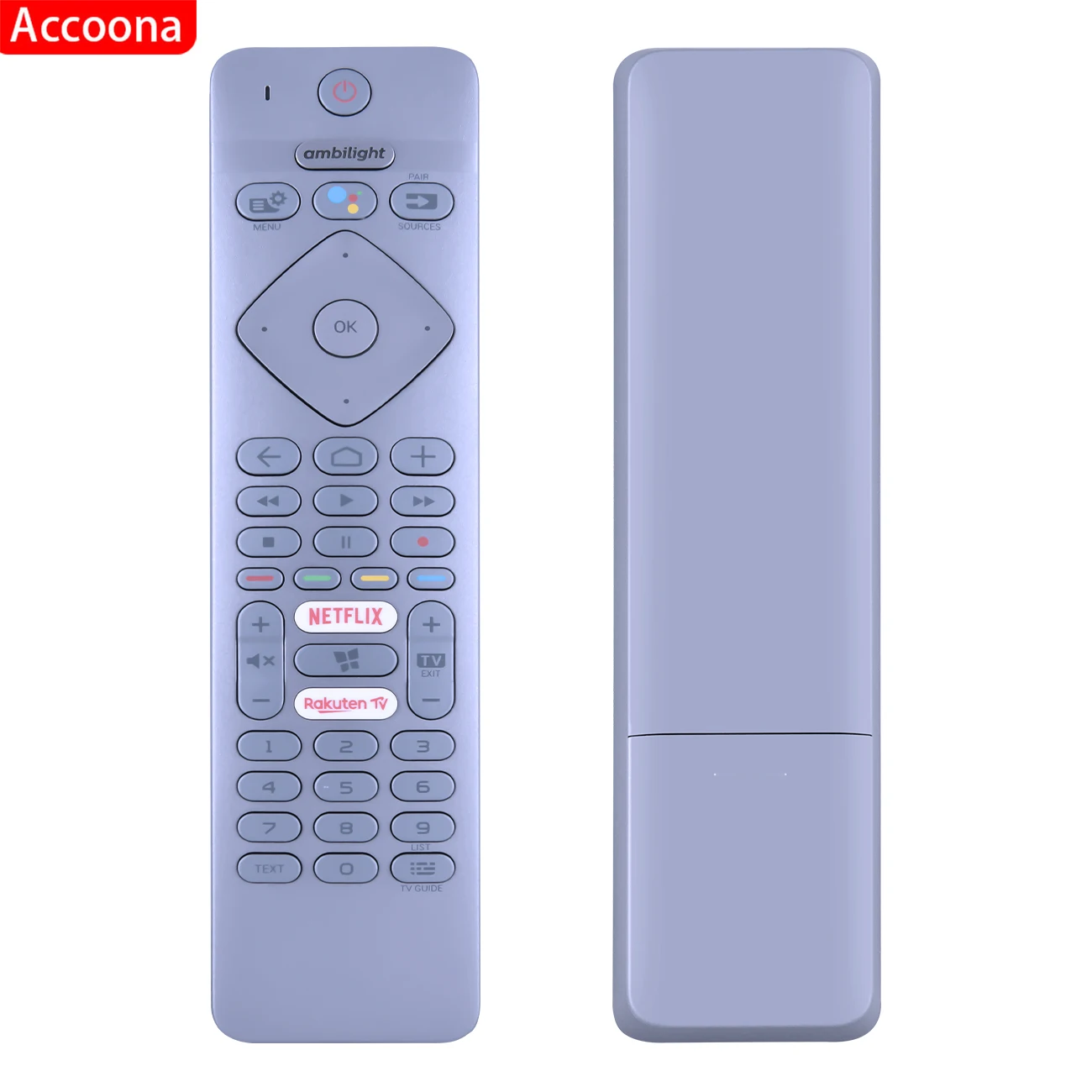 Голосовое управление для Philips YKF456-A001 RC4154403/01R 7300 Series 43/50/55/65/75 PUS7304 PUS7354 7500 Series PUS7504