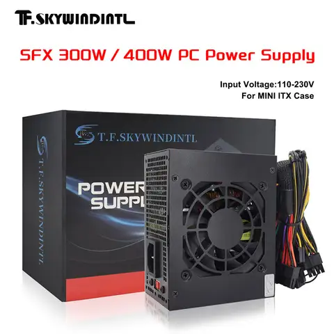 Real Watts 300w 400W SFX Computer Power Supply POWER SUPPLIES Mini ITX Solution Micro ATX SFX 300W Power Supply