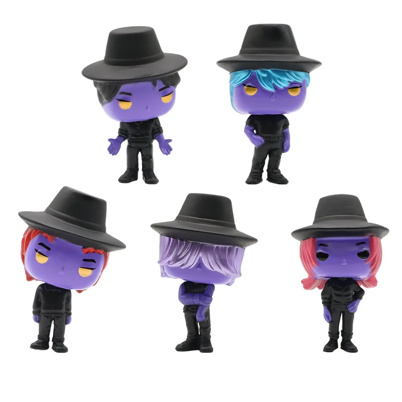 Kpop Boy Band – figurines d'action de Style poupées, jouet à collectionner, cadeaux d'anniversaire pour adultes, décoration de gâteau, décoration de bureau tendance