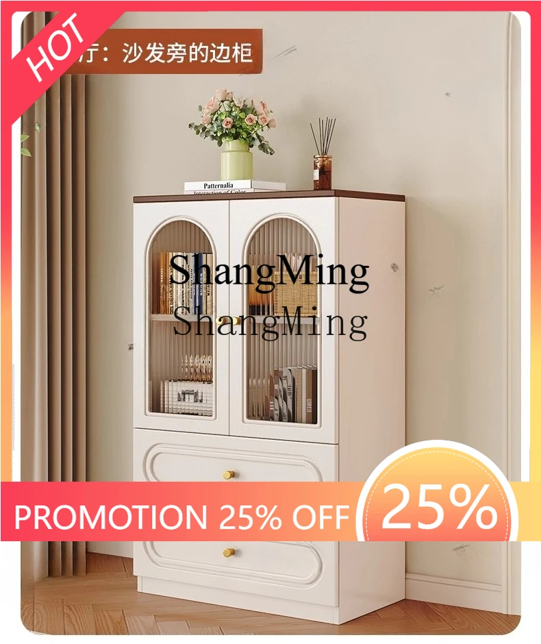 

FG good-looking solid wood dining side simple household locker living room tea cabinet storage locker