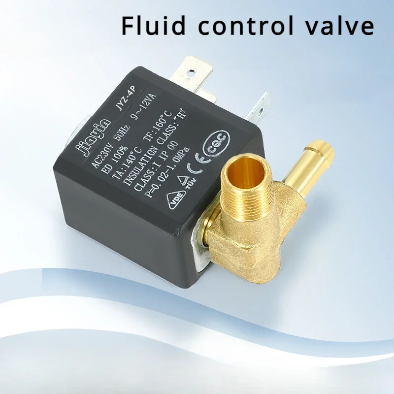 

Латунный паровой насос JYZ-4P — нормально закрытый, 3 мм, 2-ходовой, 230 В переменного тока G1/8 дюйма, 6 бар (для утюгов Philips, паровой швабры, отпаривателя для одежды, кофеварки)