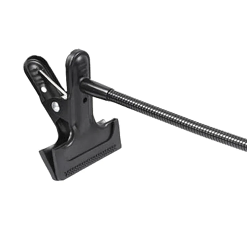 

ABGI-4X Background Holder C Clamp Clip Camera Photo Studio Light Stand Flex Arm Reflector Photo Camara Double Head