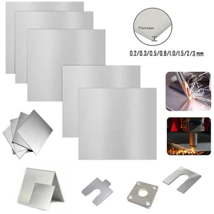 304 صفيحة مربعة من الفولاذ المقاوم للصدأ ، سمك 0.2 مم ~ 3 مم ، معدن مصقول ، مصقول ، 100 × 100 مم ، 150 × 150 مم ، 200 × 200 مم 10 مبيعات رئيسية 3 مم صفائح الفولاذ المقاوم للصدأ - No3