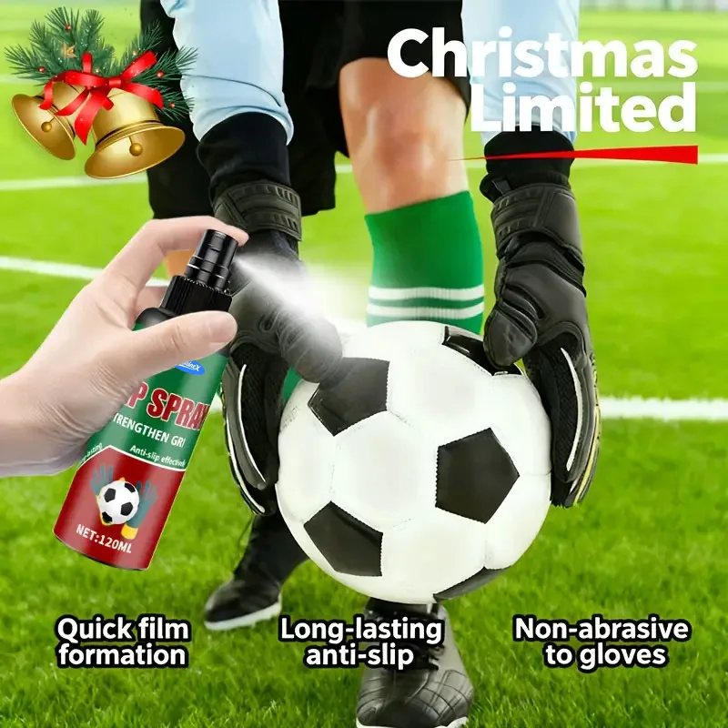 スポーツ用滑り止めグリップスプレー - ジム、ロッククライミング、ウェイトリフティング用の多用途滑り止め強化剤 - 耐久性と携帯性に優れ、120ml