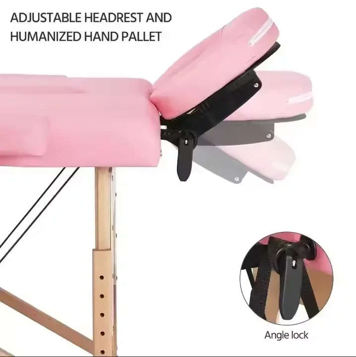 

2025 New Design Camillas De Masajes 10 Extra Wide 30 Pink Portable Massage Tables for Sale