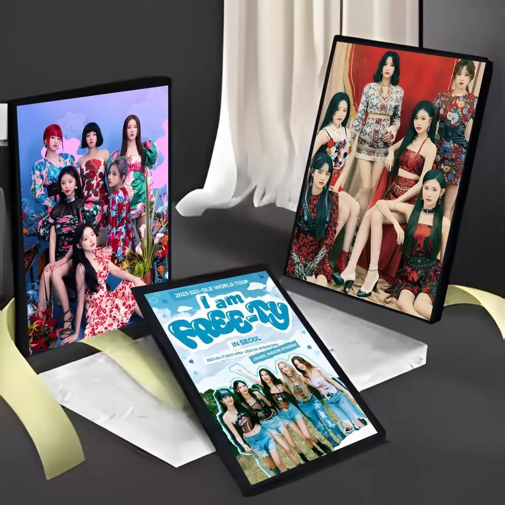 Idle band kpop IIdle Poster American Film Mural Home Childrens Room Wall Decor Print