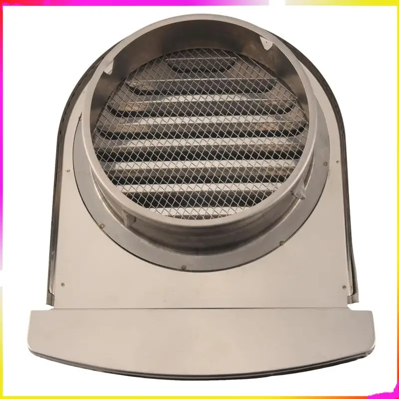 M04K مقاوم للماء الفولاذ المقاوم للصدأ تنفيس هود المضادة للتآكل العادم النازع لتغطية منفذ الهواء الجدار
