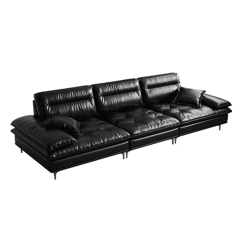 

Italian minimalist, super wide sitting depth, sailing sofa, living room straight row