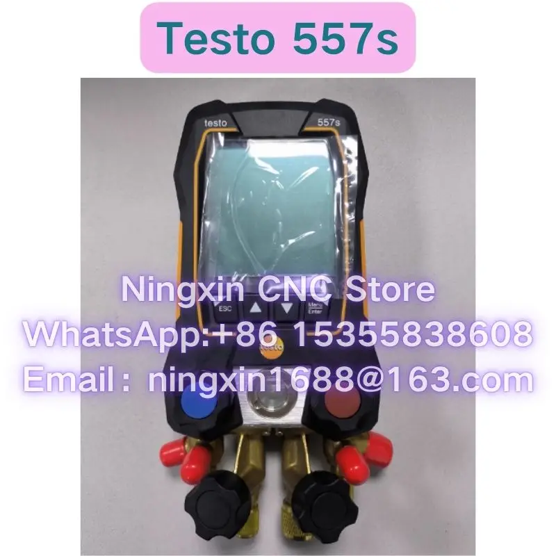 Used Testo 557s Electronic refrigerant gauge digital 557s intelligent car fluorine snow type gauge air conditioning pressure gau