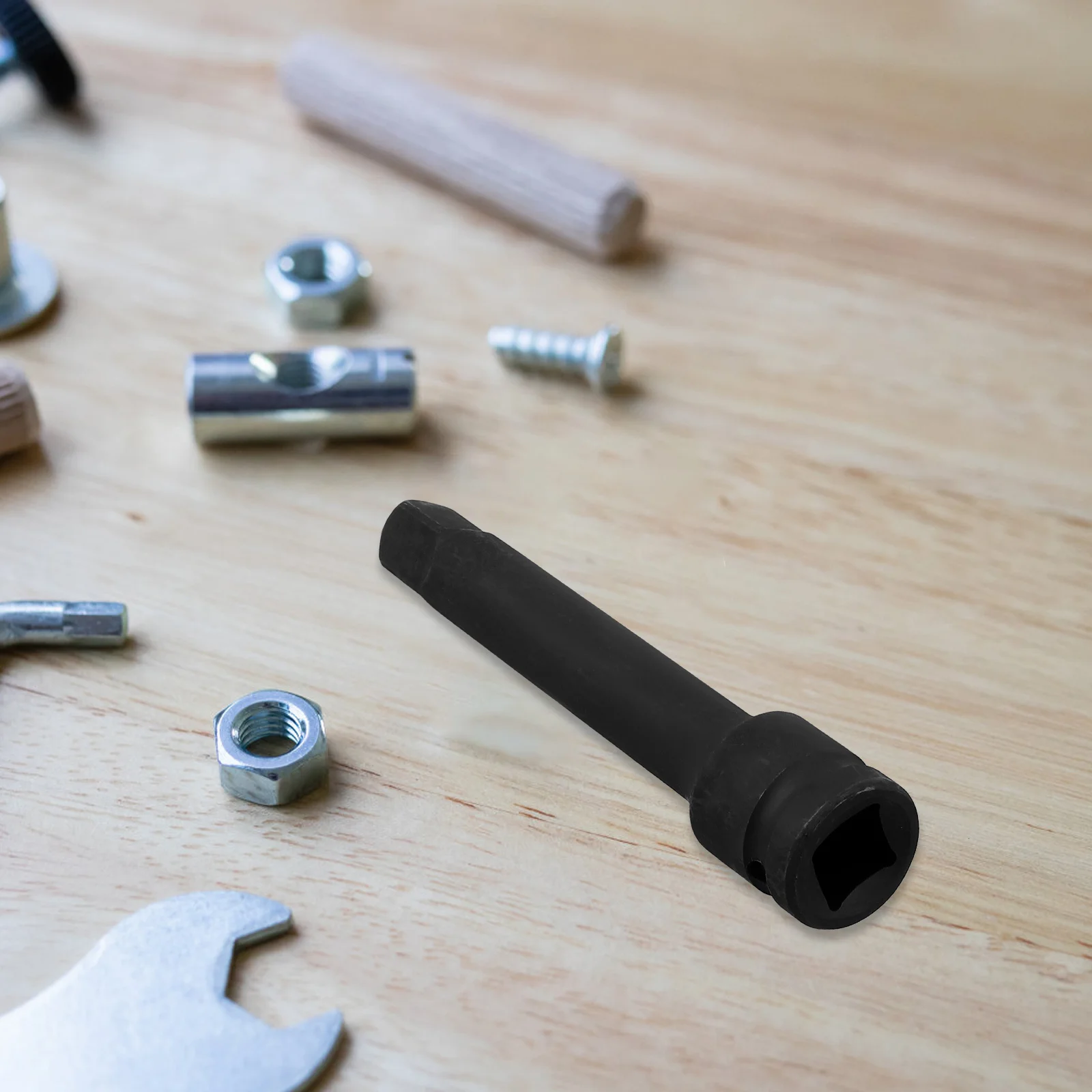 

2pcs Socket Rods 1/2 Flexible Wrench Bar Universal Heavy Duty Metal Socket Extension For Electric Wrench Sleeve Accessories 1/2