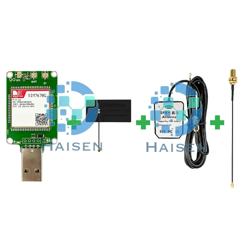 HAISEN SIMCOM SIM7670G-MNGV USB Dongle SIM7670G-MNGV Dongle SIM7670G Core Board LTE CAT1+GPS+Global Version SIM7670