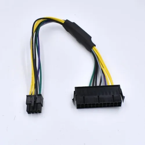 PlatoonDell Optiplex 3020 7020 9020 Atx 24 Pin 8 Pin Power Cable 24 Pin 8 Pin Converter