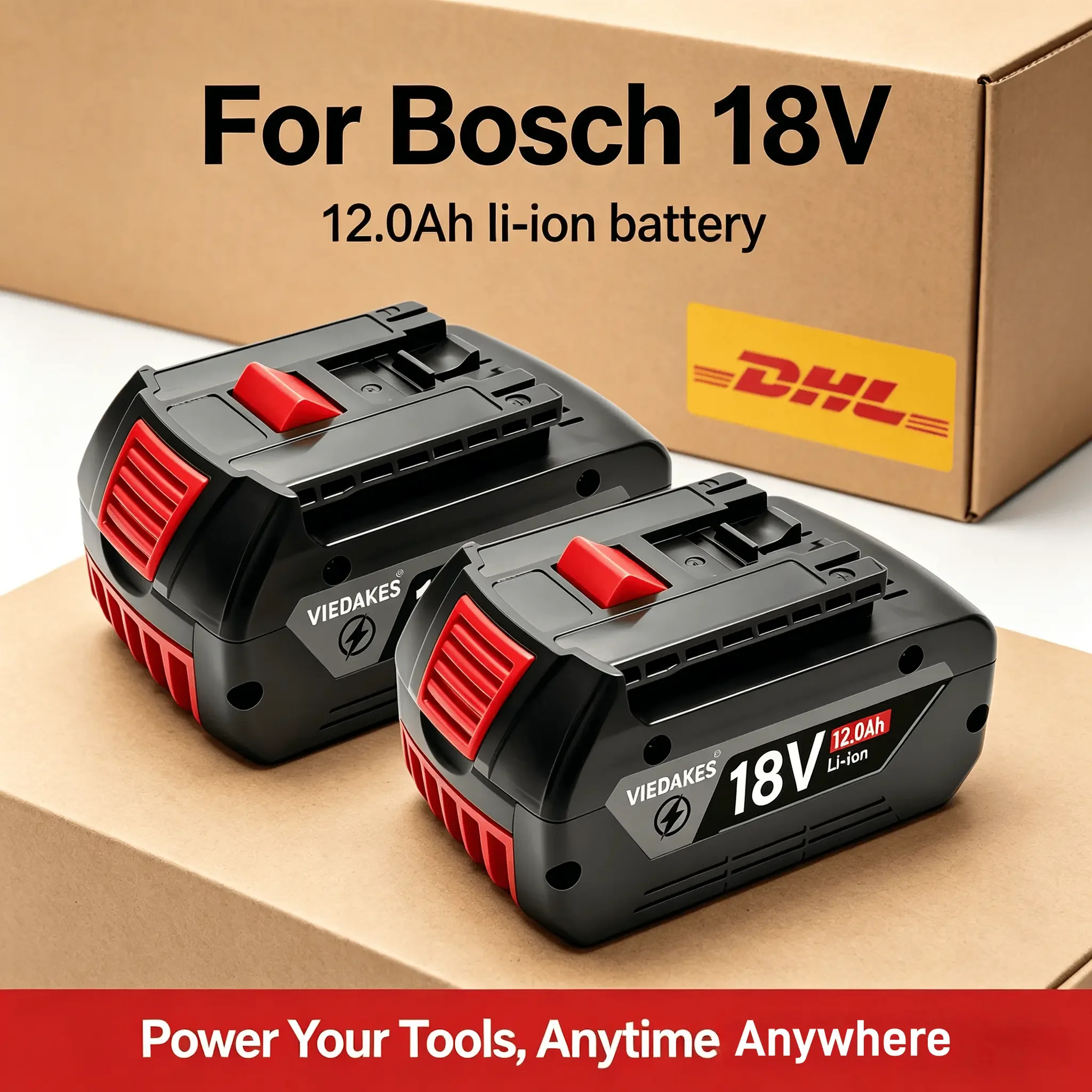 

✈️For Bosch Battery 18V 8000mAh 12.0Ah ProCORE18V12.0 GBA18V6.0 Suit GWS18V GDS18V-400 Original Replacement Pack