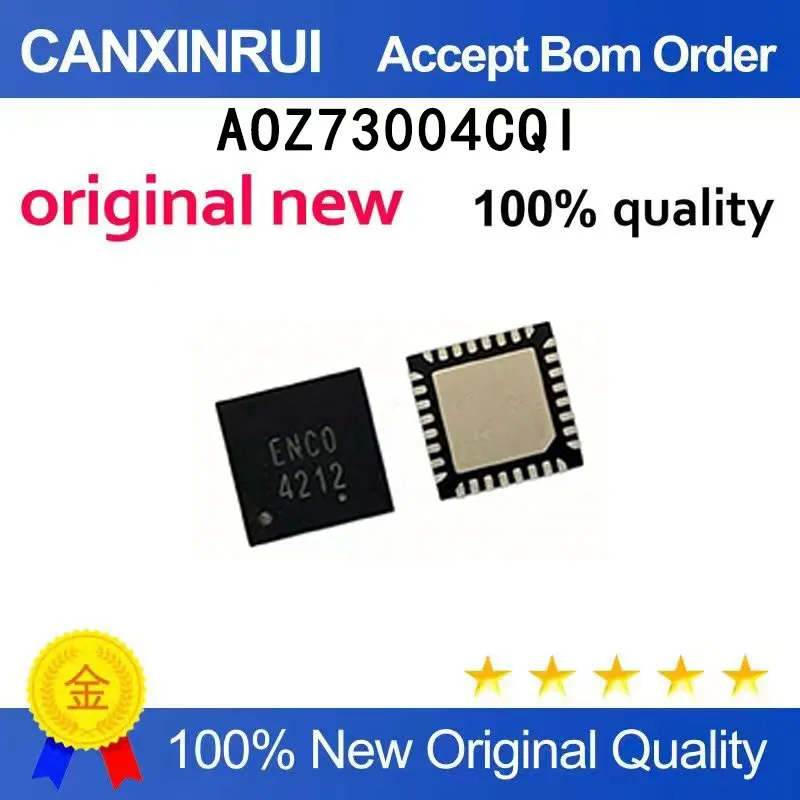 (5-100 PCS)  Brand new original AOZ73004CQI silk screen ENC0 QFN32 spot chip IC ENCO ENC0