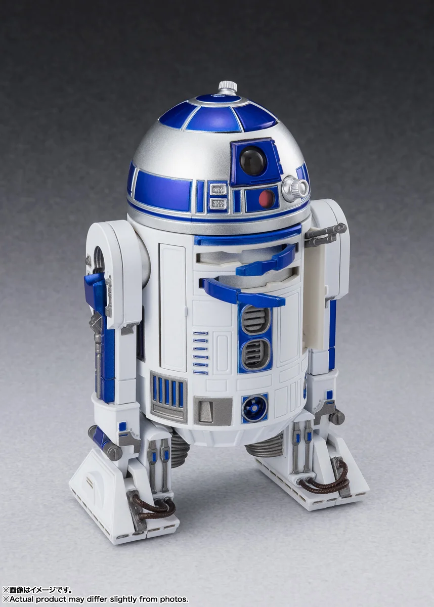 

In Stock Original Bandai S.H.Figuarts Shf R2 D2 Classic Ver Star Wars Episode IV A New Hope Anime Action Collection Figures Toys