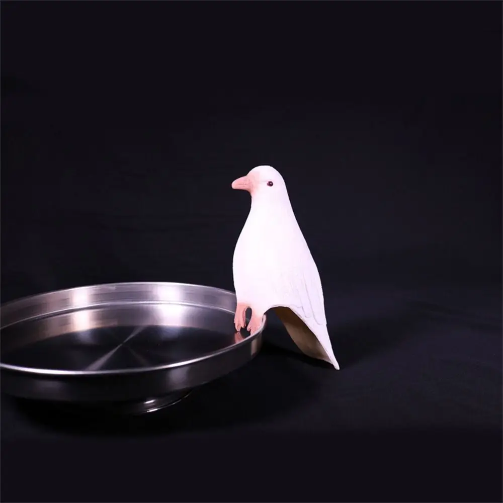 Imitation Pigeon Vanishing Dove Mentalism Performing Dove Magic Tricks Rubber Magic Props Fake Living Dove Close-Up