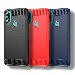 For Motorola Moto E40 Case For Moto E20 E30 E40 Cover 6.5 inch Shockproof Soft Silicone Protective Bumper For Moto E20 E30