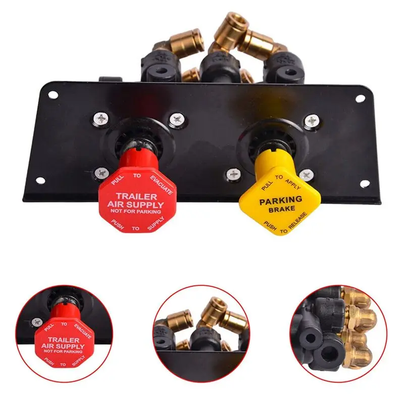 #57Y Dash Control Valve Module Trailer Parking Brake 801631 for Volvo,801631,(plastic+metal)