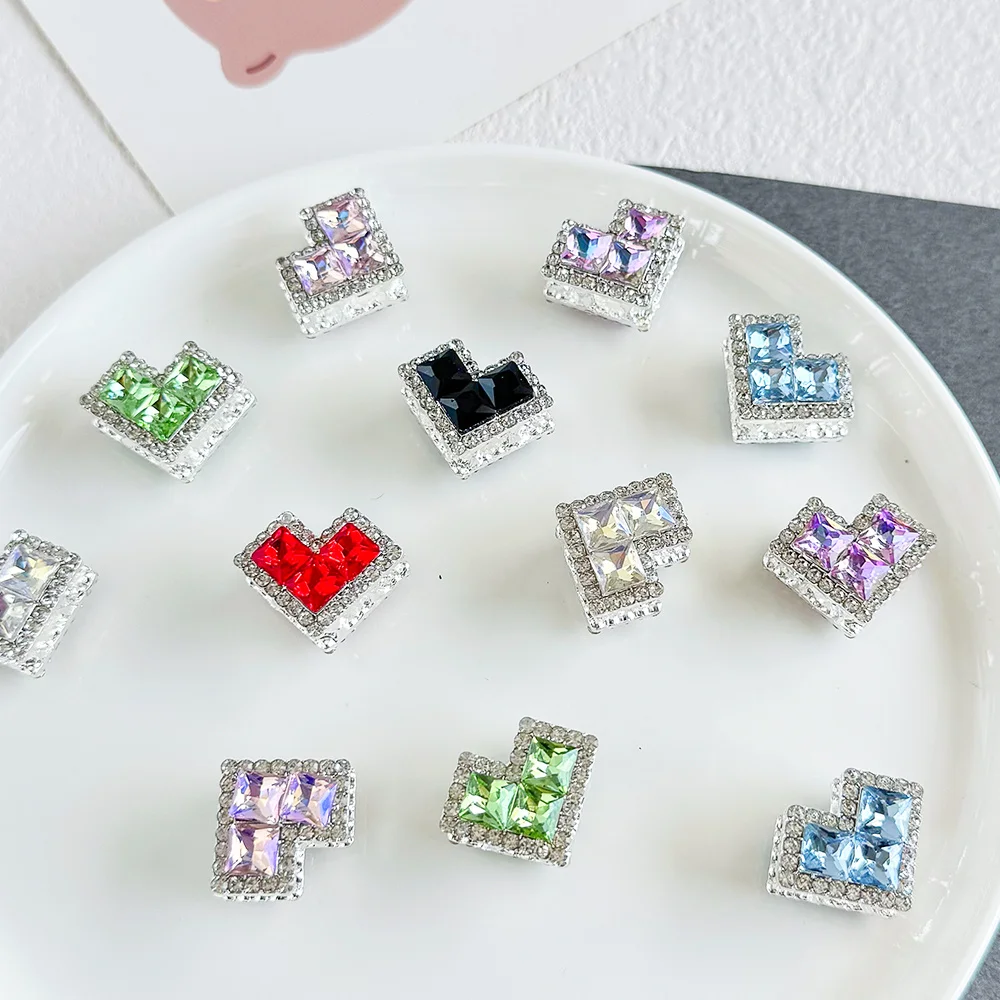 

Cordial Design 30Pcs 18*23MM DIY Fancy Beads/Rhinestone Effect/Hand Made/Jewelry Findings & Components/Heart Shape/Alloy #18989