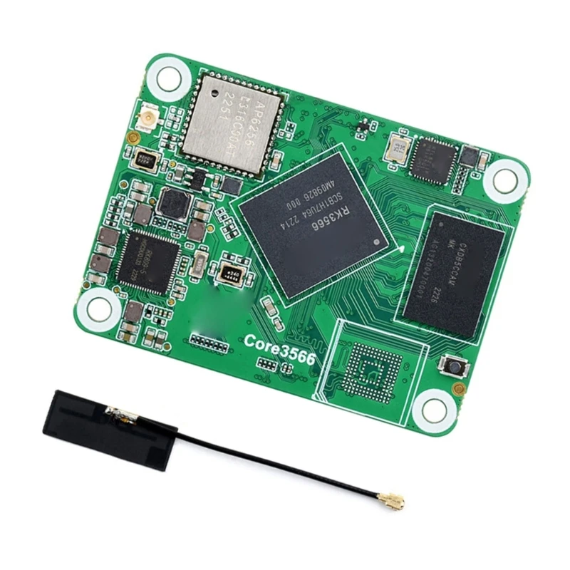 Placa desarrollo RK3566 con Core3566 JD4 compatible con interfaces ricas y alto rendimiento