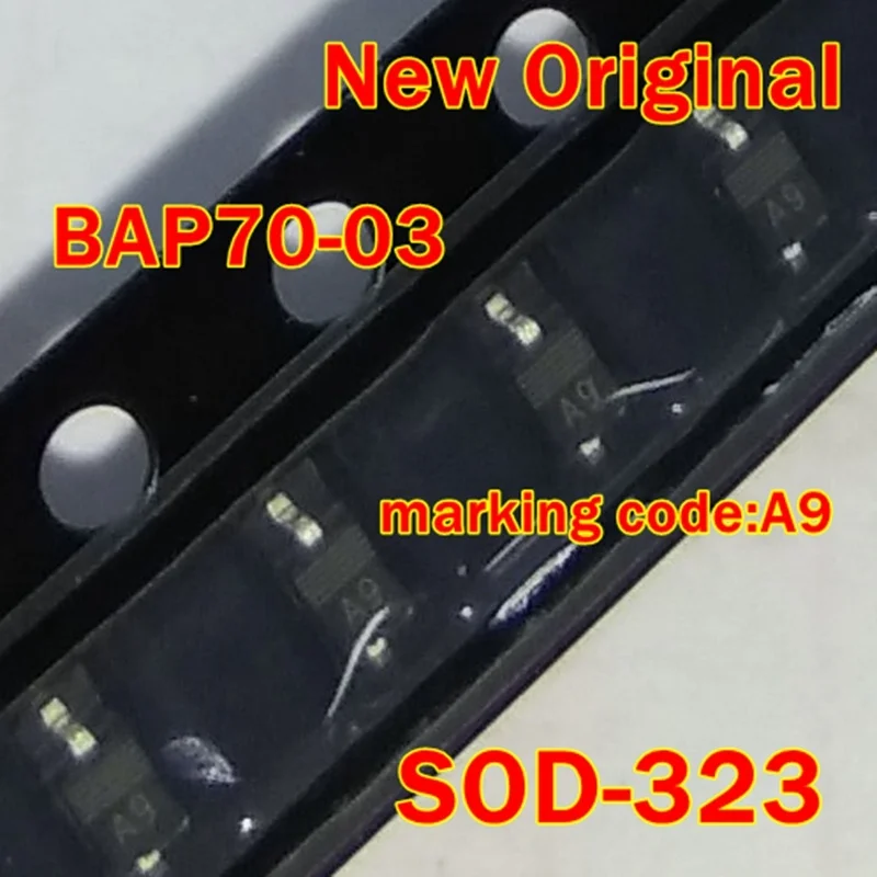 

1Pcs to 100Pcs Bap70-03 Sod-323 New Original Marking Code:A9 Silicon Pin Diode