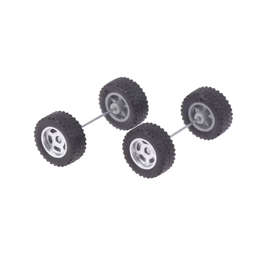 1Set New 1/64 Modified Wheel Hub Diameter 14*5.5mm Plastic Remote Control Car Modified Tires Diecast Alloy Car Hub