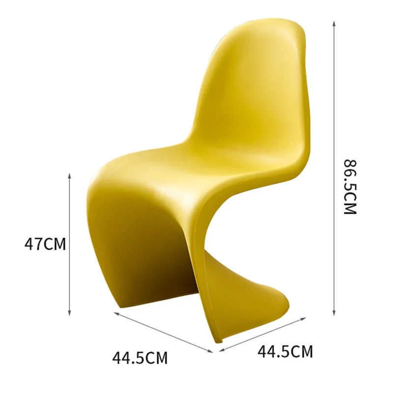 Cadeiras de jantar extensíveis para salão, Modern Gaming Stool, Maquiagem Stool, Mobiliário doméstico, Quente, Branco, Designer italiano