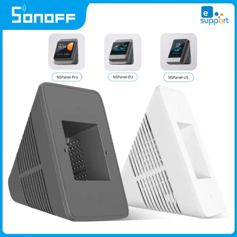 1/4Pcs SONOFF Enclosure Stand Portable Quality Smart Home NSPanel Pro And NSPanel Desktop Wall Shelf Easy Install