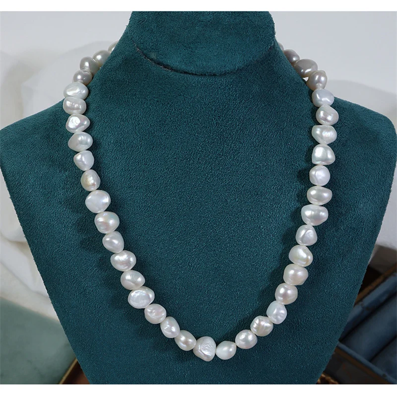 

New Irregular Baroque Pearl Necklace French Retro Clavicle Chain Wholesale 080224