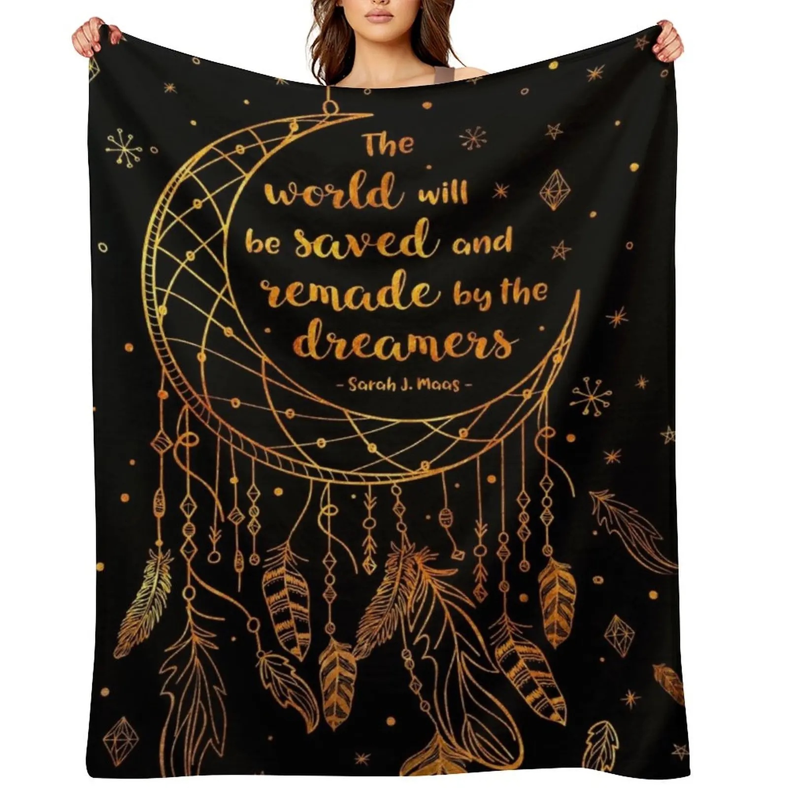 

Saved and Remade - gold Throw Blanket Thermals For Travel blankets and throws Bed warm winter Blankets