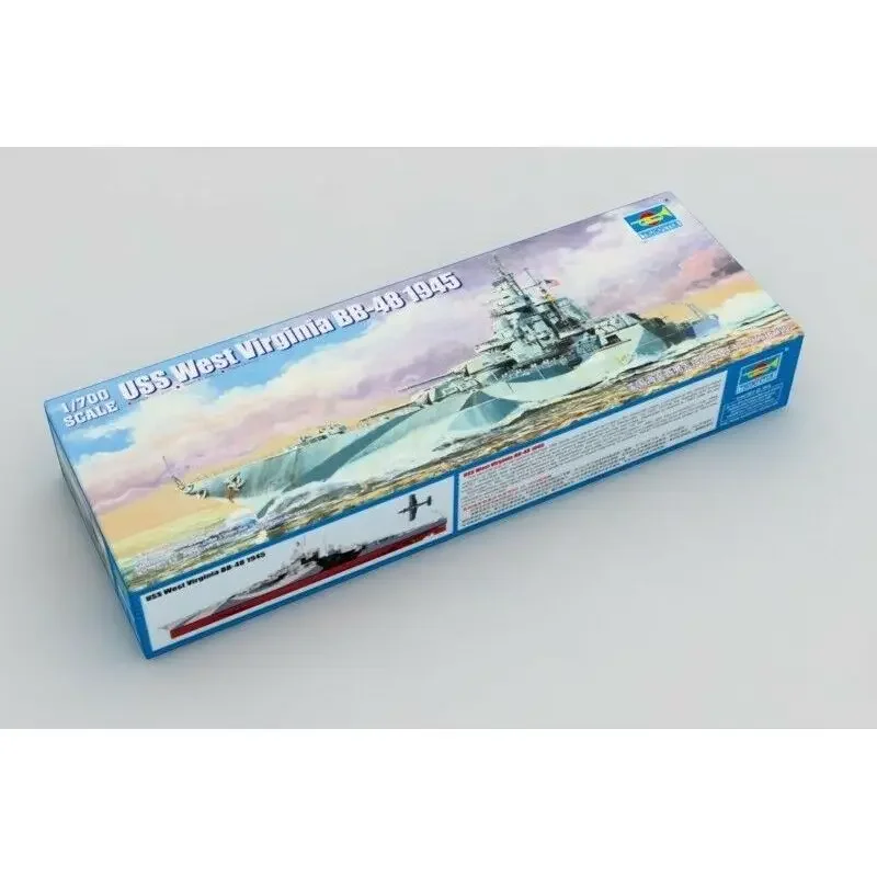 Trumpeter 05772 1/700 USS West Virginia BB-48 1945 - Scale Model Kit