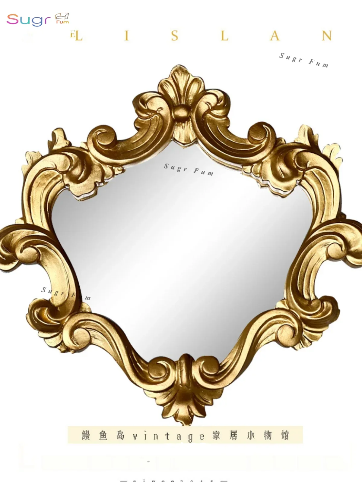 

Французский ретро рококо, классическая картина в стиле барокко, подвесная картина, зеркало, украшение стены, живопись для дома, европейский фон, настенный вход