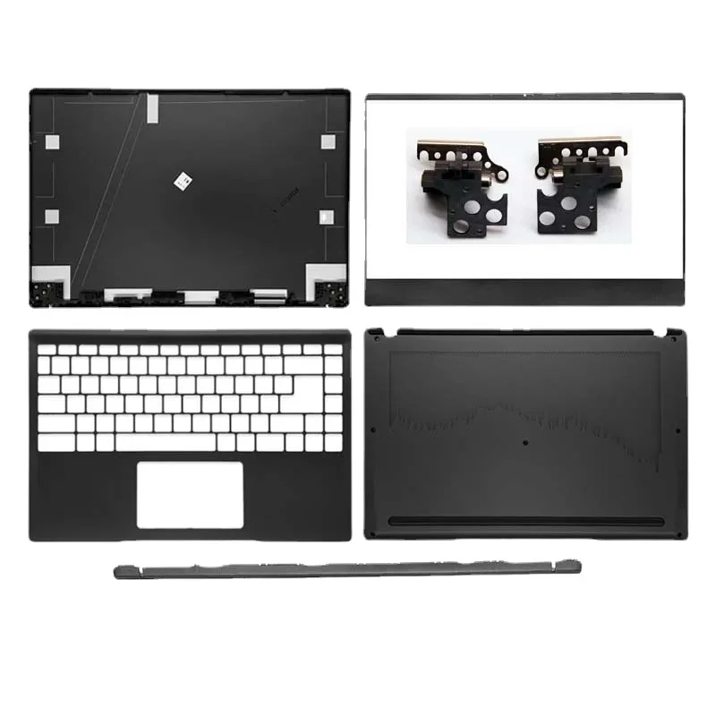 

NEW LCD Back Cover/Front Bezel/Palmrest/Bottom Case/Hinges For Modern 14 MS-14D1 14D2 14DK M14 Laptop Top Case Black