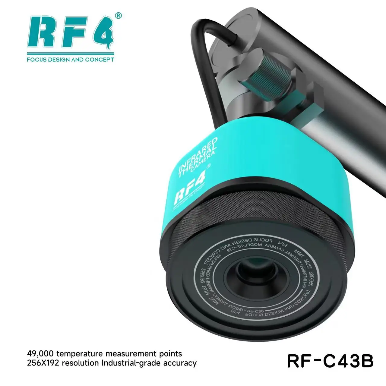 RF4 RF-C43B Intelligent Microscope Thermal Imager for Motherboard PCB BGA Maintenance Fault Location Detection Tool
