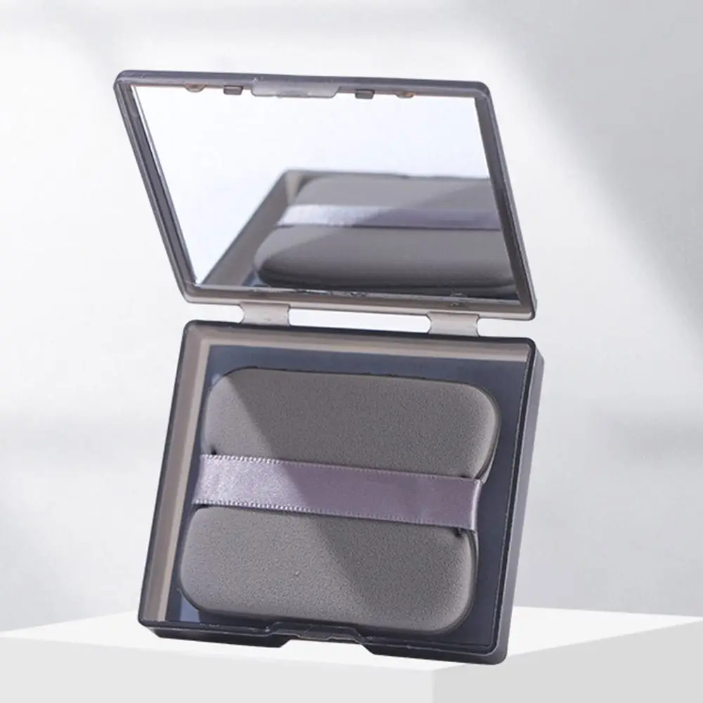 Verfrissend olie-absorberend gezichtspapier met poederdons en spiegel Zacht gezichtsverzorgingshulpmiddel Huidvriendelijk oliecontrole gezichtspapier