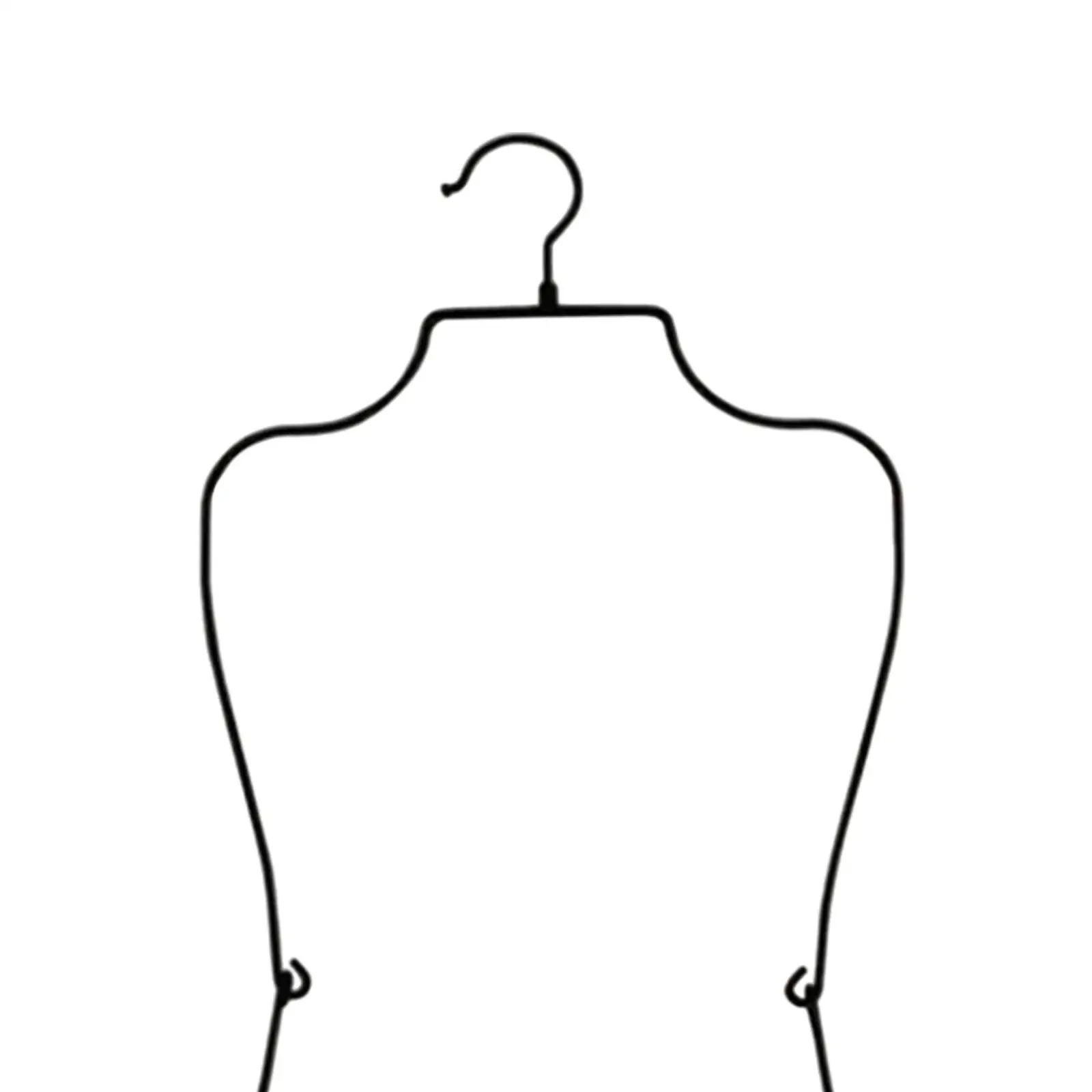 Swimsuit Display Hanger Lingerie Hanging Rack Folding Top Swivel Hook Bathing Suit Display Rack for Sleepwear Shops Boutiques