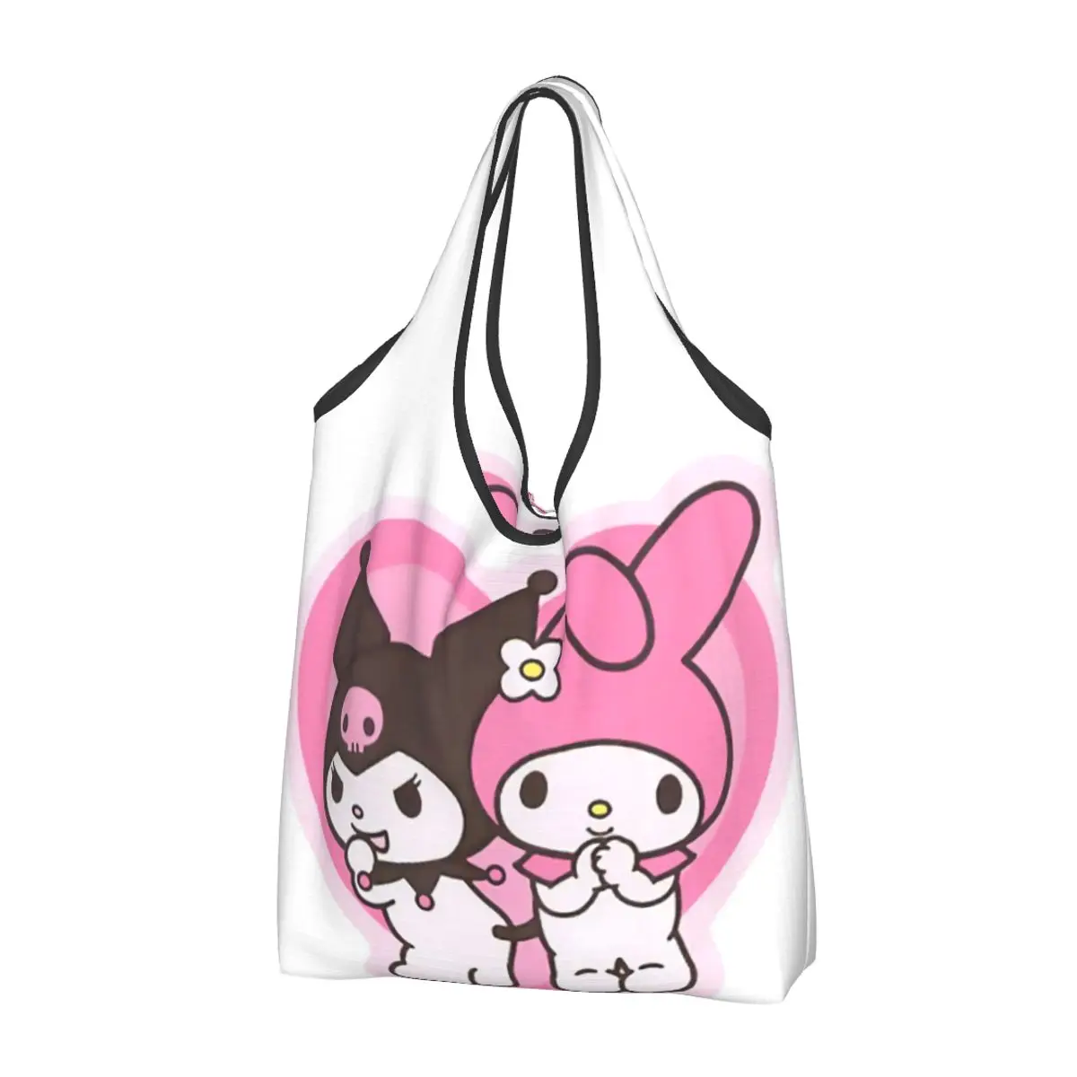 personalizado-kawaii-impresso-melodia-kuromi-dos-desenhos-animados-coracao-sacolas-de-compras-portatil-ombro-shopper-bolsa