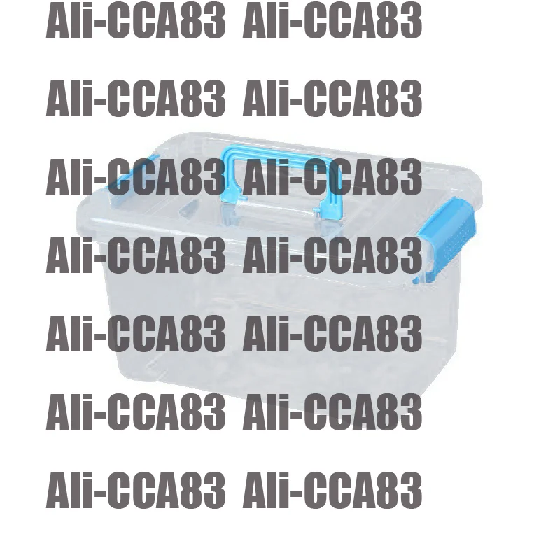 

（YY）1Pc 2025 Transparent Plastic l Storage Box Jewelry Container Power Tools Accessories Box Small Items Sundries Organizer Case