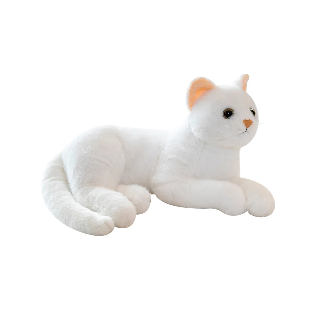 Gatto dei cartoni animati Peluche Giocattoli per bambini Animali di peluche Gatti che sembrano una vera simulazione