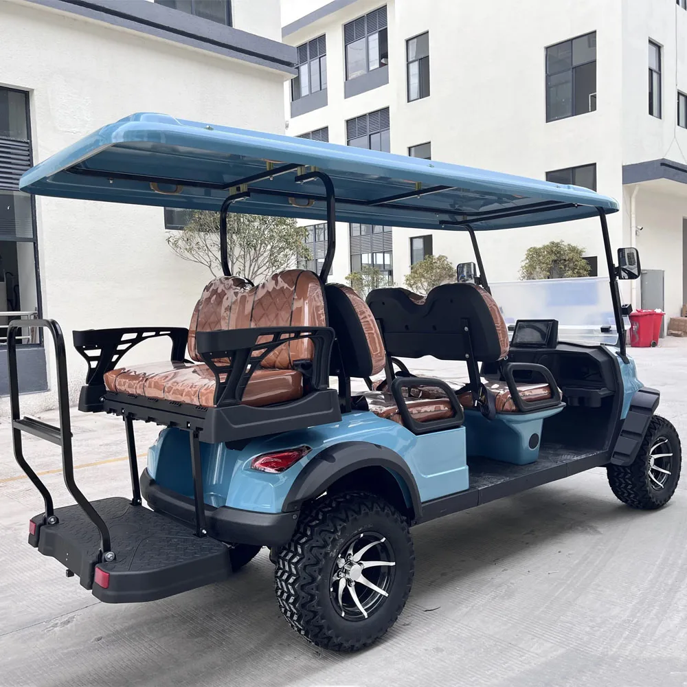 MMC Cheap 48V Golf Carts Utility Club Golf Vehicles 2 4 6 Seater Electric Golf Cart