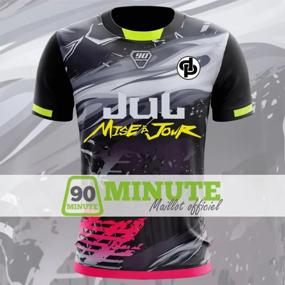 Julio - camisetas impresas en 3D de la serie de 90 minute para hombres y mujeres, nuevo traje de cursas de moda al aire libre #5