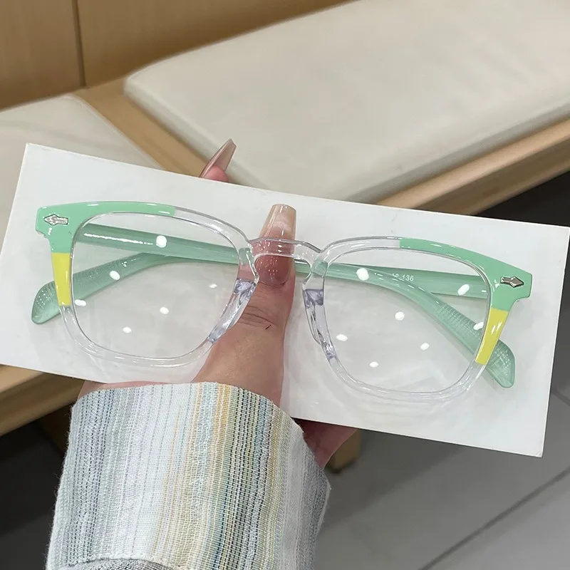 Occhiali da vista da donna Lenti CR39 Occhiali da miopia da uomo Occhiali da computer con blocco della luce blu Montatura per occhiali da vista per PC