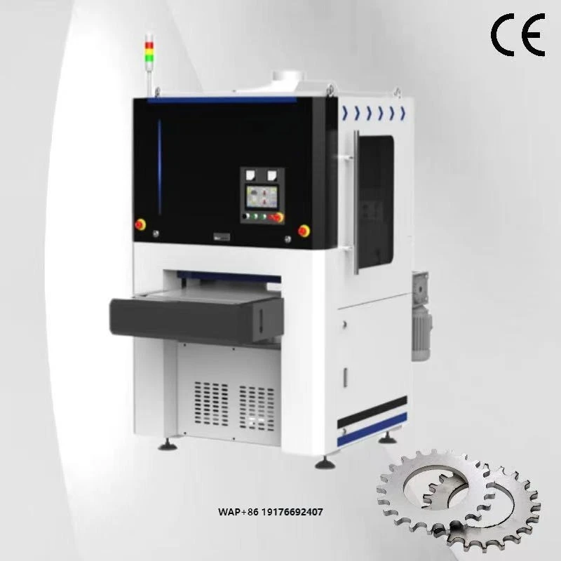 Durable Belt Sander Machine for Metal 630mm Wide Belt Industrial Polishing Deburring Equipment