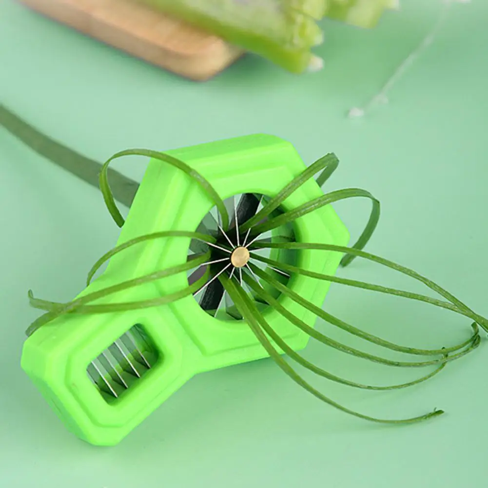 Onion Cutter Onion Flower Cutter Shredded Green Onion Shredder Slicer Graters Manual Vegetable Cutter Mini Kitchen Accessories