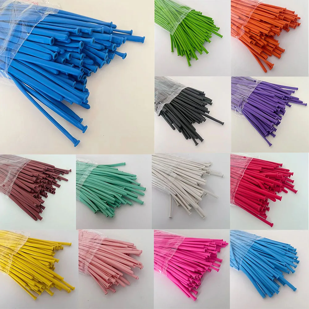 10/20pcs Magic Thickened Long Strip Balloon Twist Latex Balloons Shape Children's Day Birthday Party Wedding Decorations