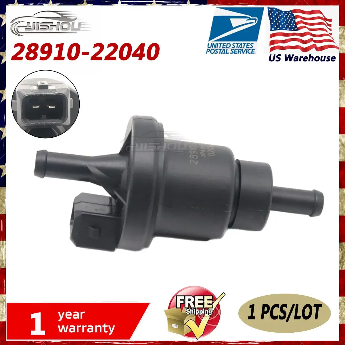 

Car Canister Purge Solenoid Purge Valve Fit For Audi A3 A4 A6 A8 Hyundai Accent Elantra Sonata Tucson Kia Optima Rio 28910-22040