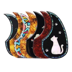 Water dropletr Decorative celluloid & Crystal epoxy resin Guitar Pickguard Anti-scratch Plate 40 41inch for Folk Acoustic Guitar