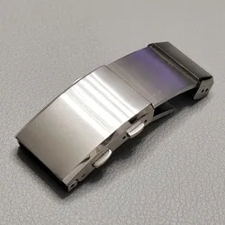 18/20/22mm 316L Solid Stainless Steel Watch Clasp Luxury Adjustable Folding Buckle Premium Metal Clasp Watch Repair Accessories