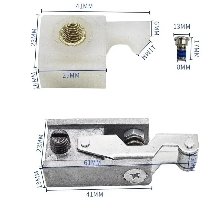 

Zinc Spring Loaded Doorstop With Nylon Catch Hook For Conceal Door Closer Replacement Arm Bar Track Rail Sliding